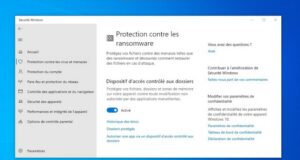 Comment activer la protection Anti-Ransomware de Windows 10