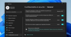 Comment désactiver le suivi publicitaire dans Windows 11