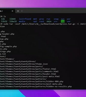 Comment extraire un fichier .tar.gz sur Windows 10