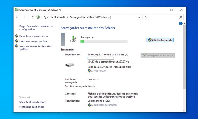 Comment sauvegarder vos fichiers sous Windows 10