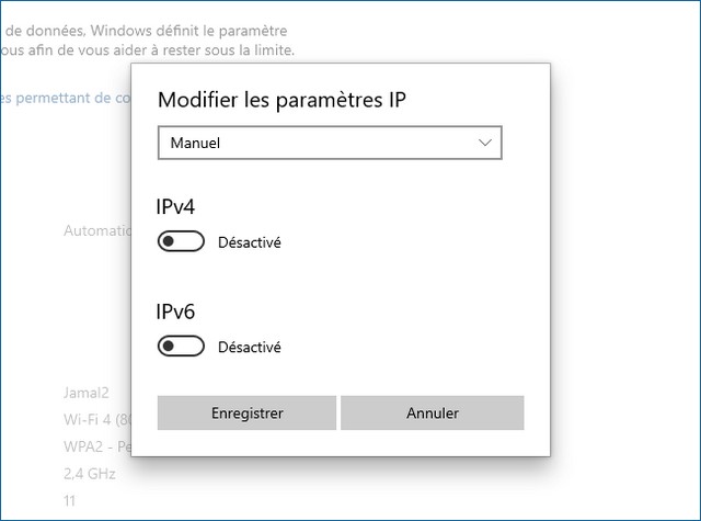 Configurer une adresse IP statique