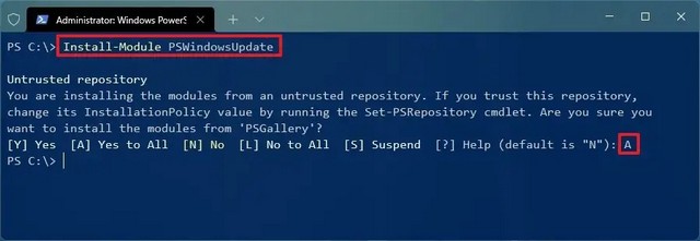 Masquer les mises à jour sur Windows