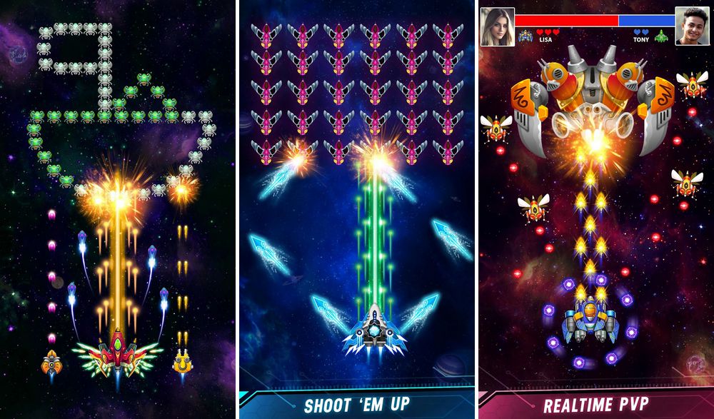 Space Shooter - meilleur jeu spatiaux sur Android
