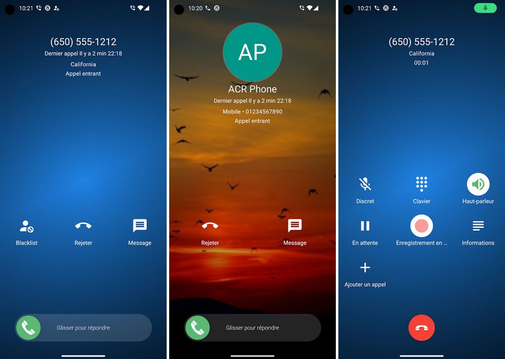 ACR Phone - meilleure application enregistrement appels