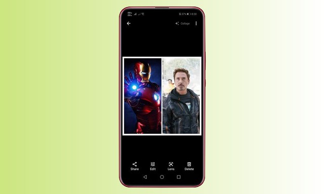 Comment mettre deux photos côte à côte sur Android