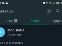 Comment mettre une note vocale en statut WhatsApp