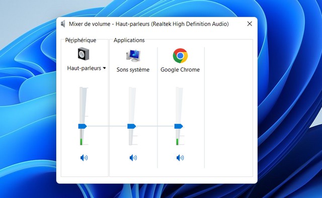 Comment ouvrir le mélangeur de volume dans Windows 11