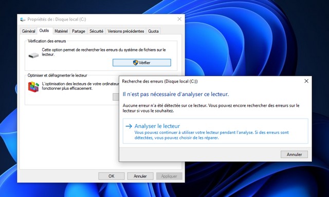 Comment résoudre les problèmes de disque dur sous Windows 11