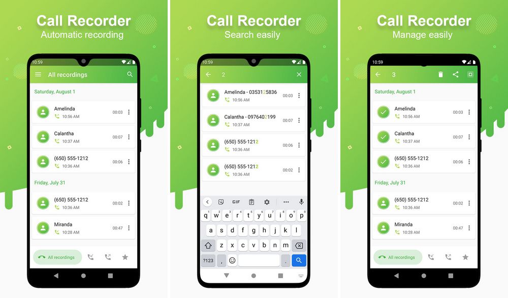Enregistreur d'appels par Lucky Mobile Apps