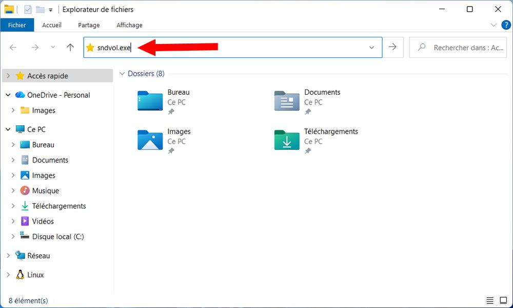 Explorateur de fichiers Windows 11