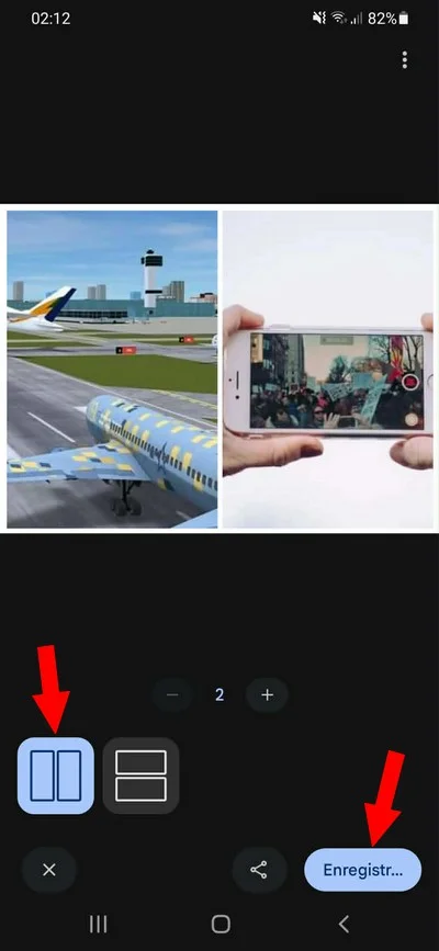 Fusionner deux photos avec Google Photos