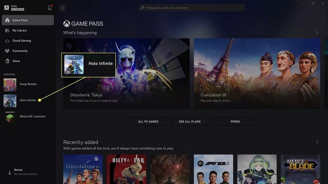 Jouer à des jeux Xbox sur Windows 11