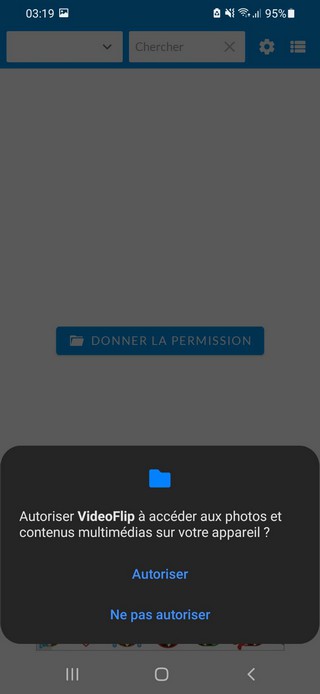 Ouvrez l'application