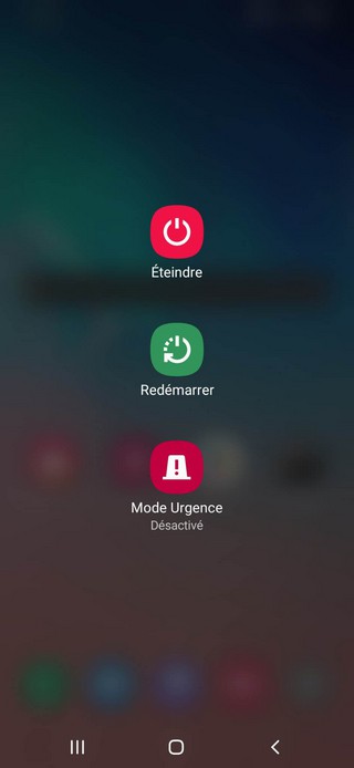 Redémarrer votre appareil Android