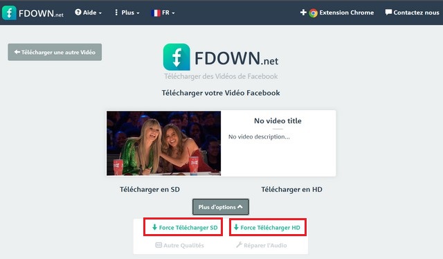 Télécharger une vidéo Facebook sans logiciel