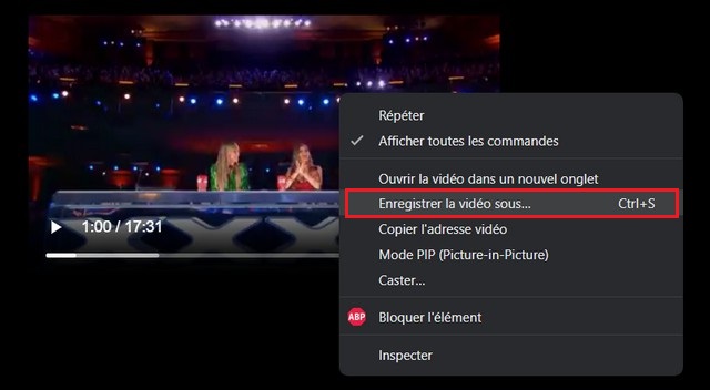 Télécharger une vidéo Facebook