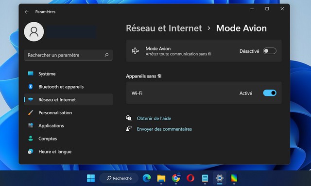 Comment activer ou désactiver le mode Avion dans Windows 11