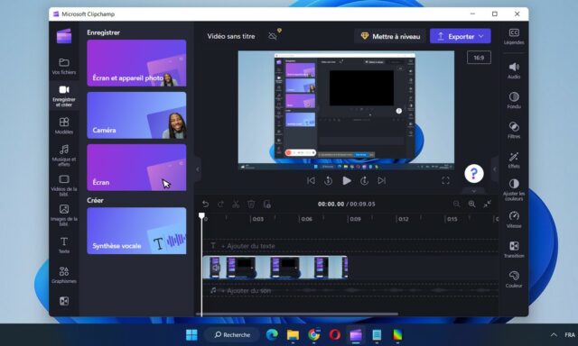 Comment faire une capture d'écran vidéo avec Clipchamp