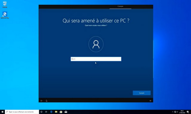 Comment installer Windows 10 sans compte Microsoft