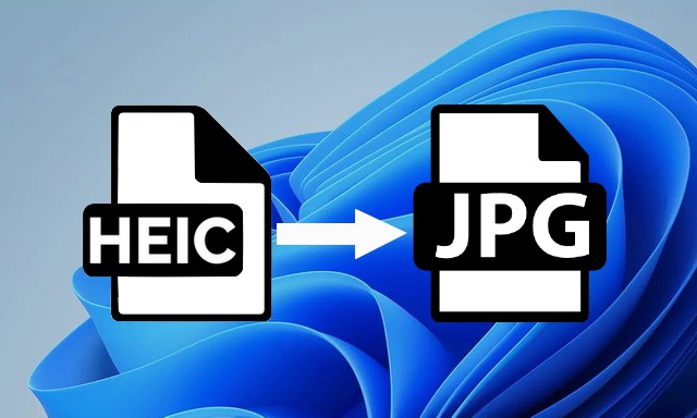 Convertir une image HEIC en JPG sur Windows 11