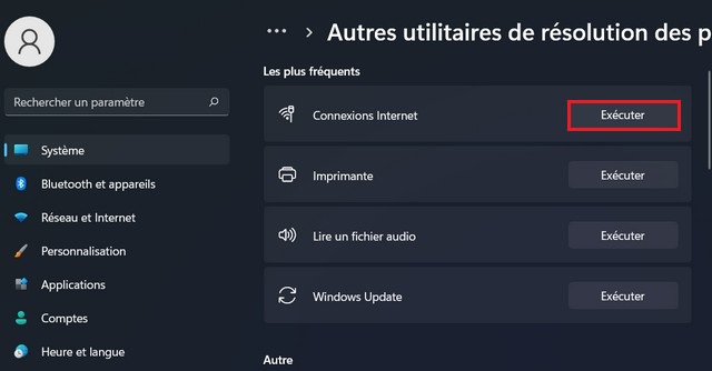 Réparer Windows 11 bloqué mode avion