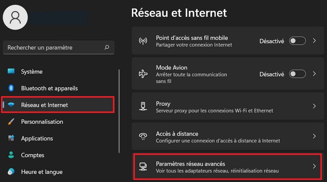 Réseau et Internet