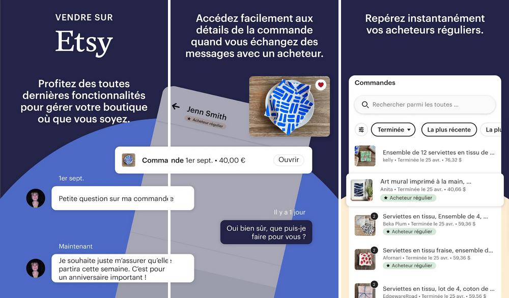 Vendre sur Etsy