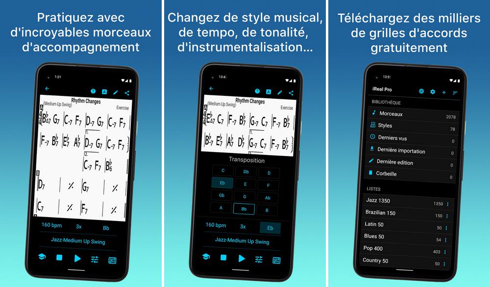 iReal Pro - application pour les musiciens