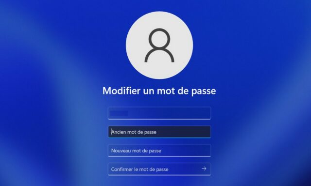 Comment changer le mot de passe Windows 11