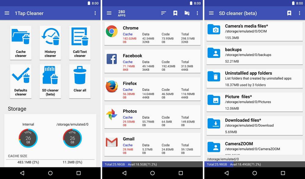 1Tap Cleaner - Application de nettoyage Android