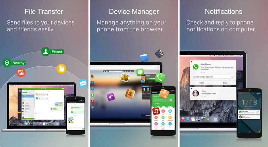 AirDroid - application de contrôle à distance