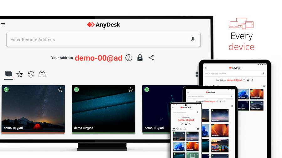 AnyDesk - application de contrôle à distance