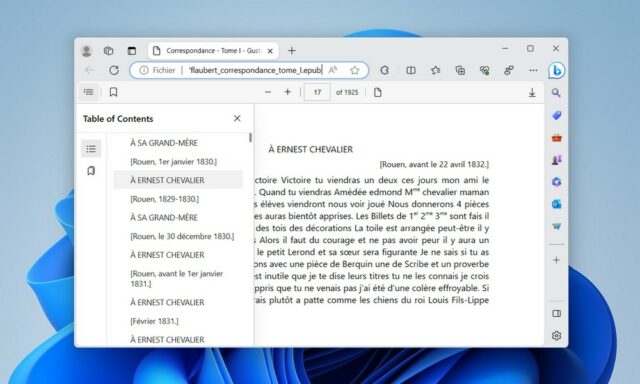 Comment ouvrir des fichiers EPUB sur Microsoft Edge