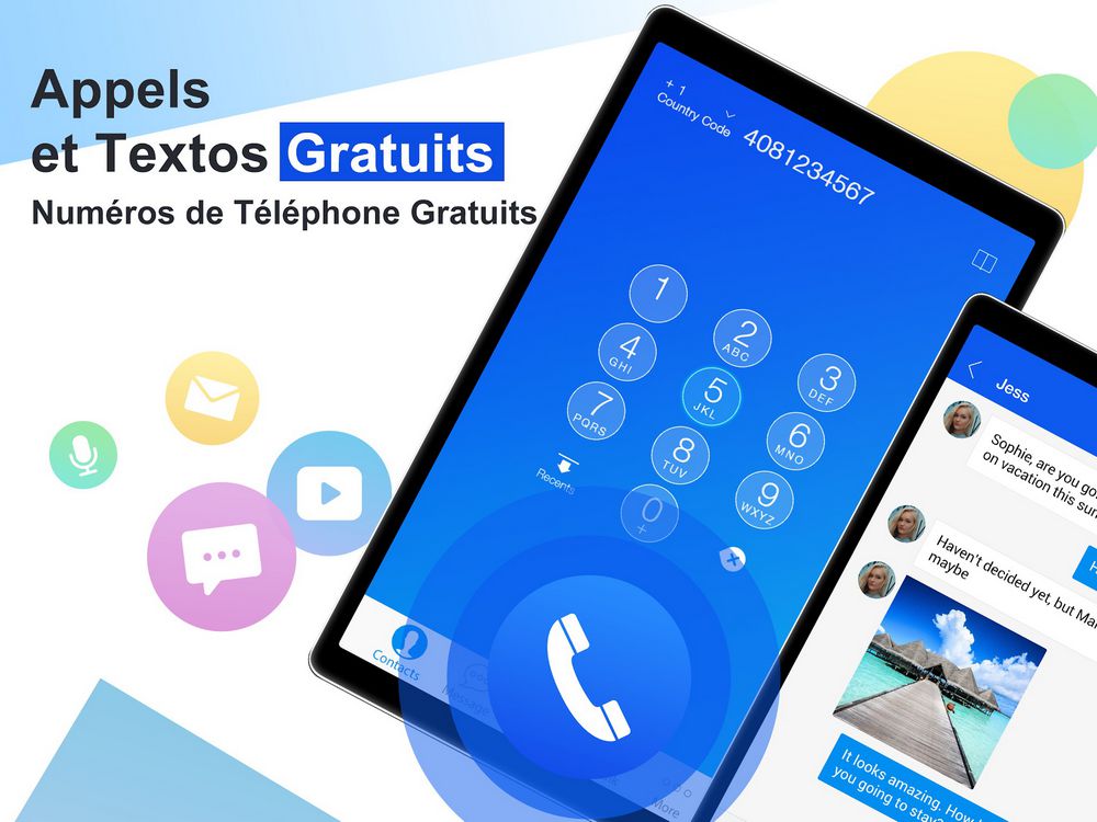 Dingtone - application pour appeler gratuitement