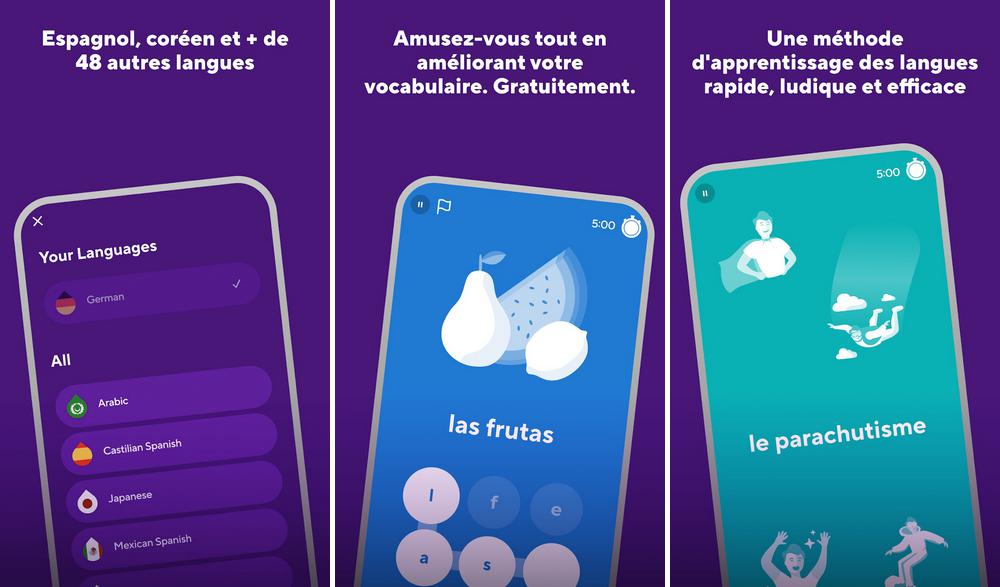 Drops - apprendre une langue