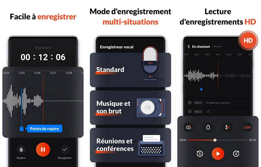 Enregistreur Vocal & Audio