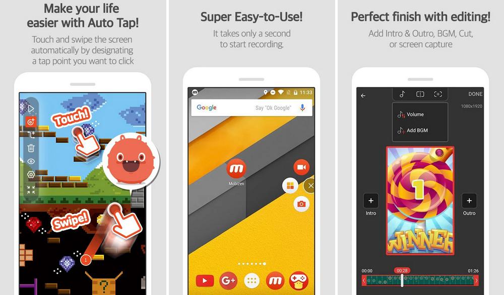 Enregistreur d'écran Mobizen