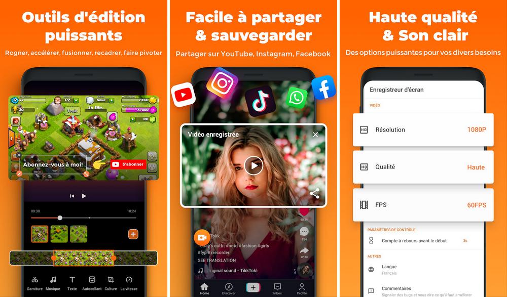 Enregistreur d'écran XRecorder