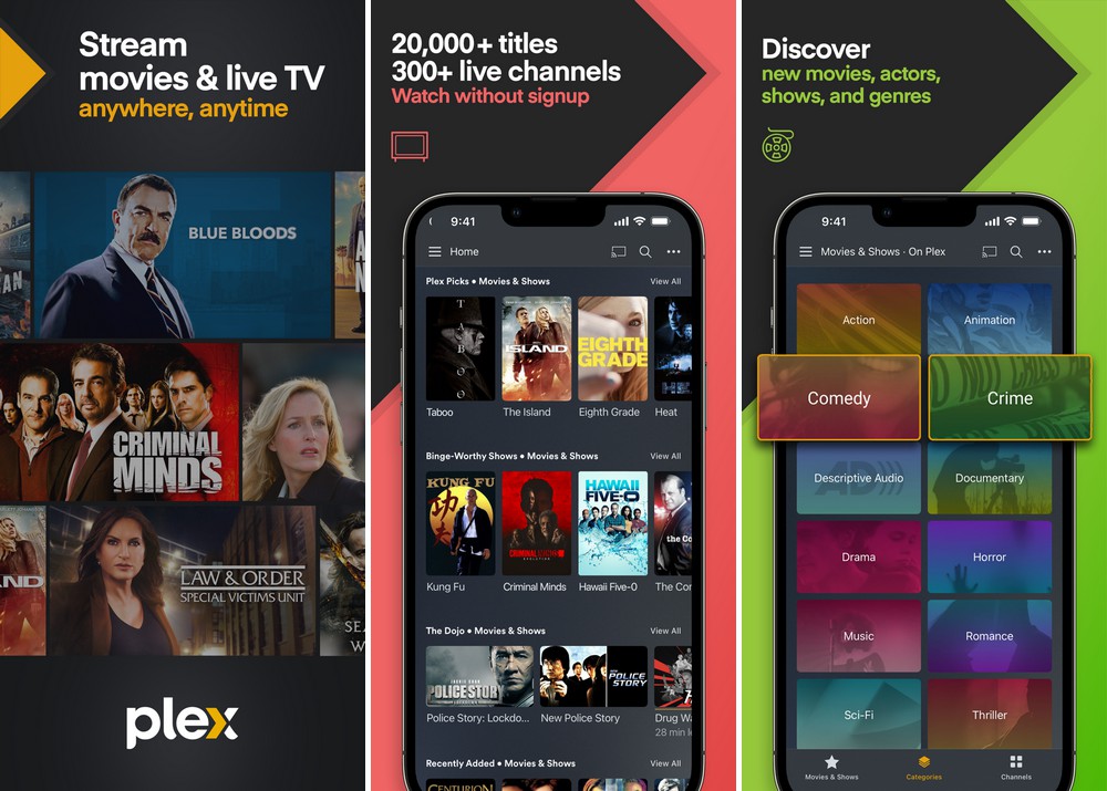 Plex Films, TV, musique