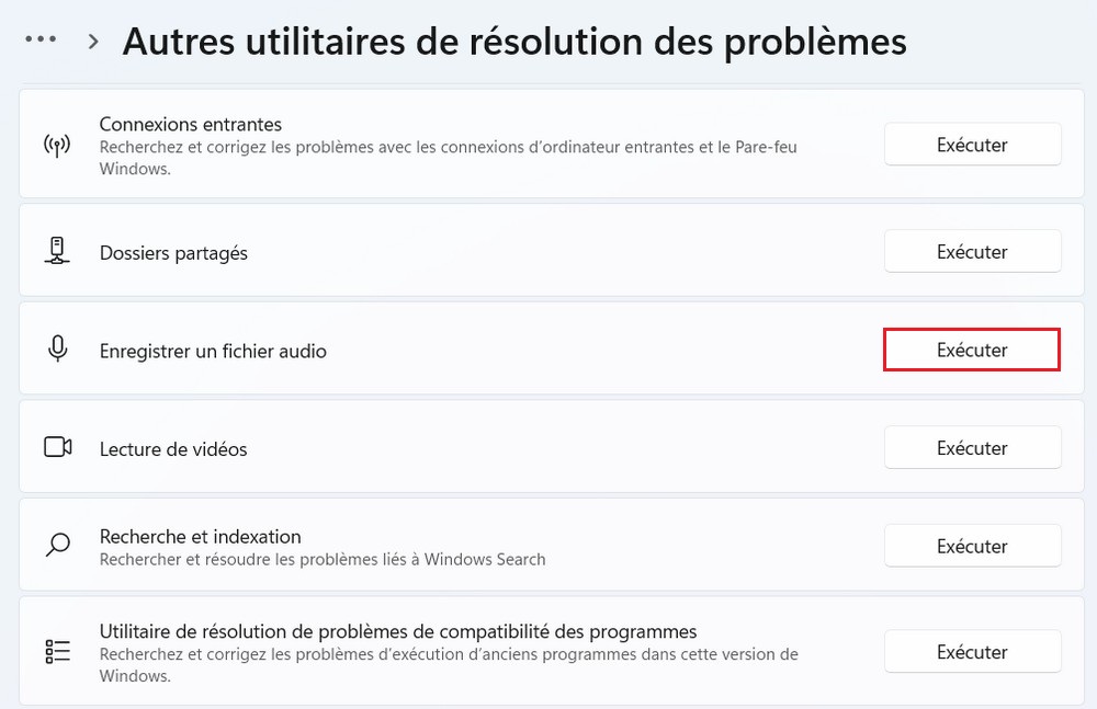 Résoudre les problèmes de microphone Windows 11