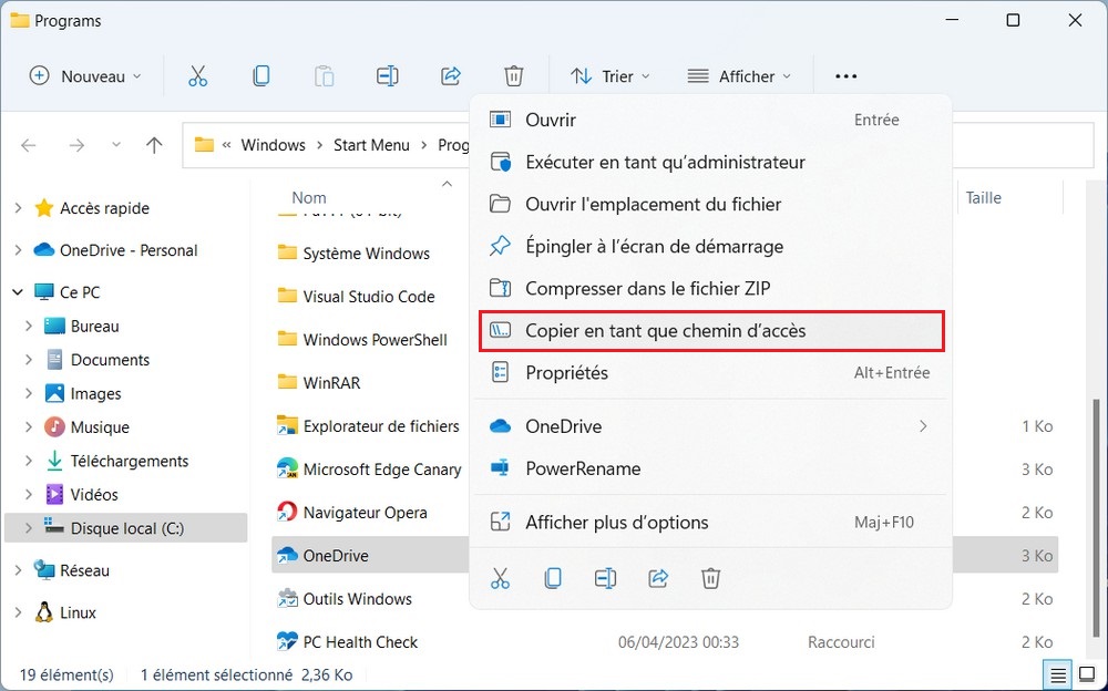 Résoudre le problème de synchronisation OneDrive