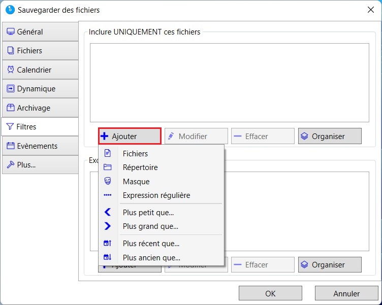 Sauvegarder les données avec Cobian Reflector