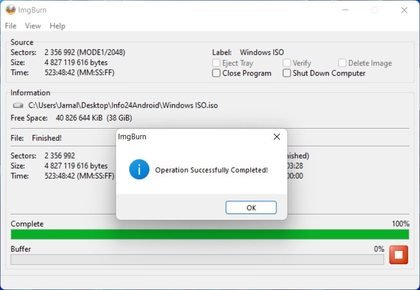 Convertir une clé USB bootable en ISO