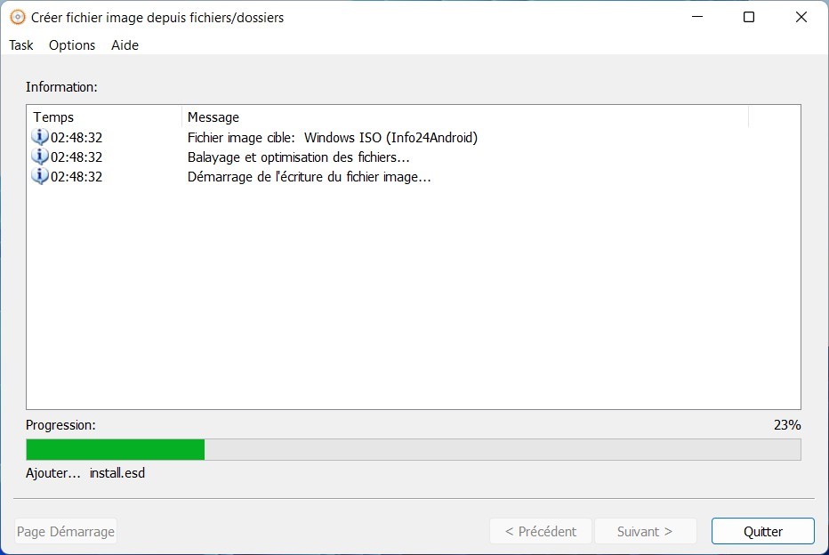 Convertir une clé USB bootable en fichier ISO