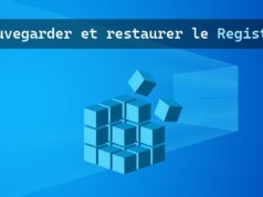 Sauvegarder et restaurer le Registre dans Windows 10