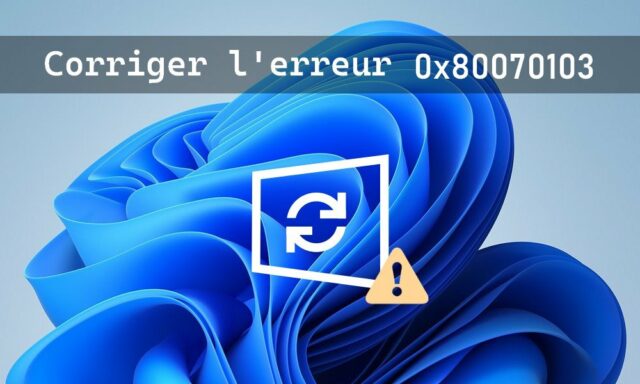 Comment corriger l'erreur 0x80070103 dans Windows 11