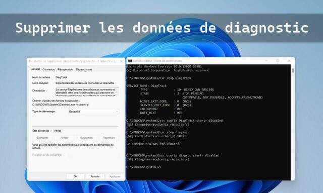 Comment désactiver les données de diagnostic sous Windows 11