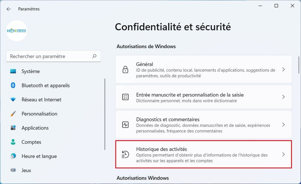 Désactiver la télémétrie sous Windows