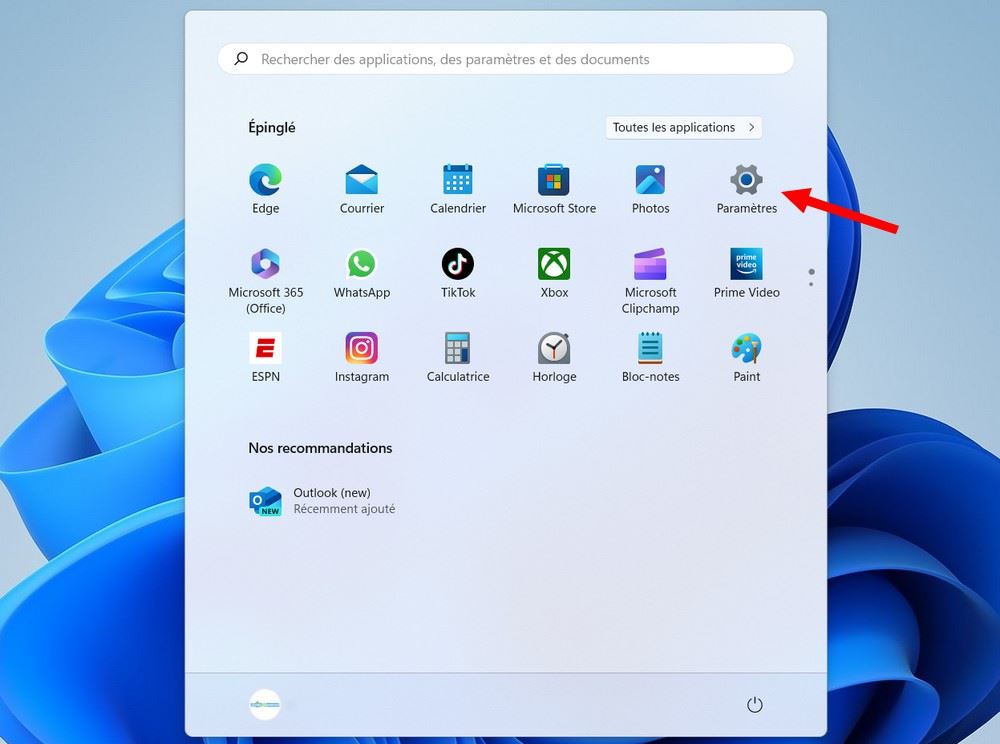 Les Paramètres Windows 11
