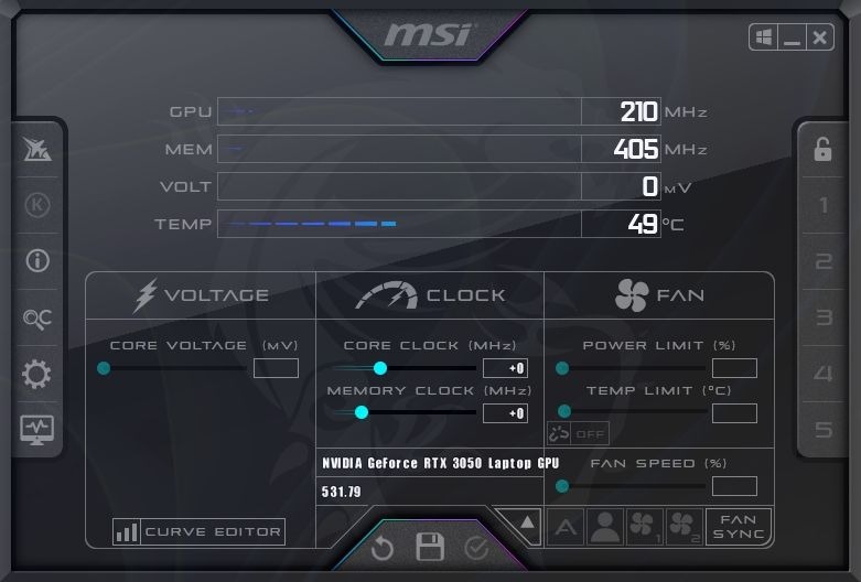 MSI Afterburner